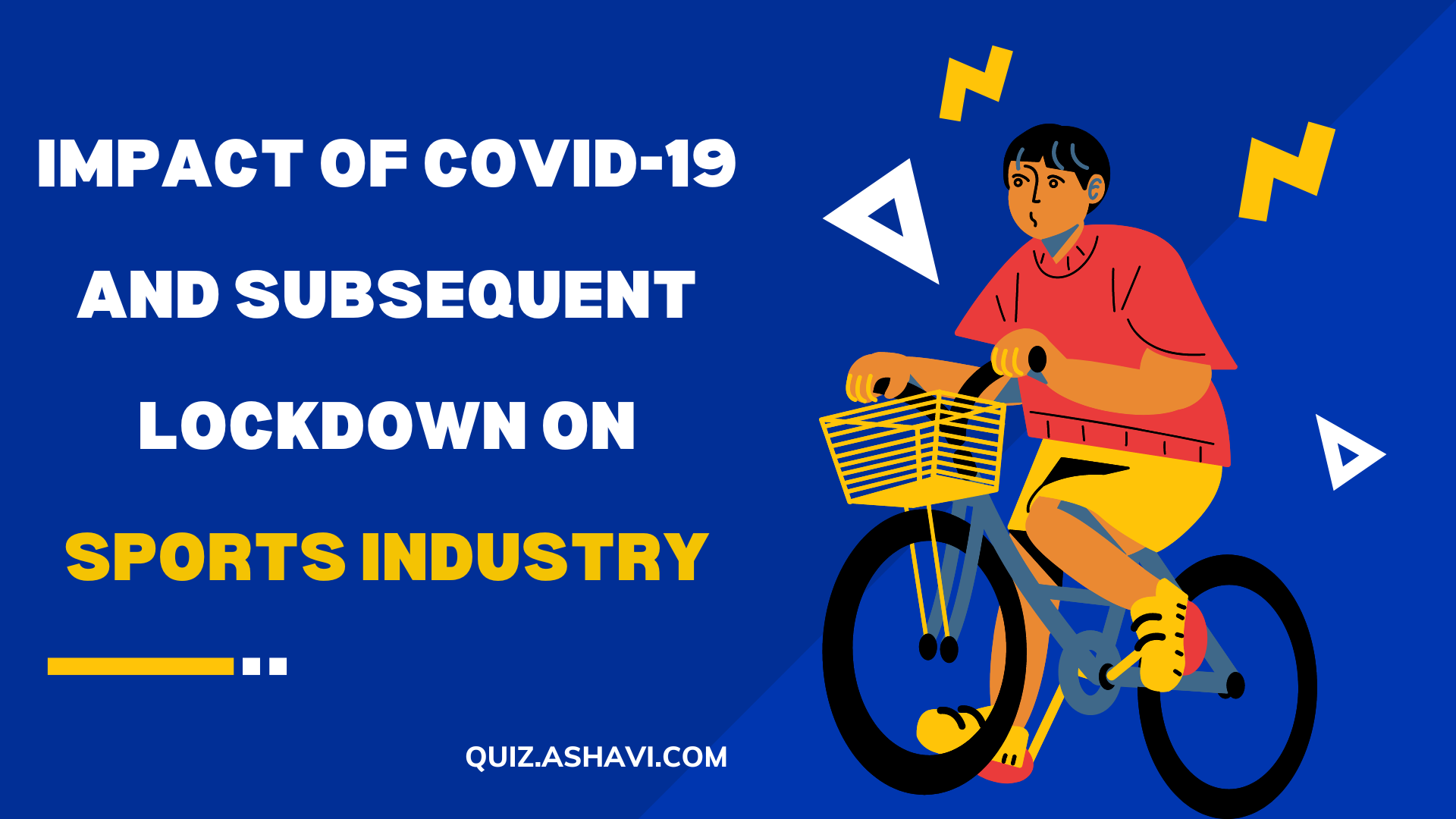 Impact of Covid-19 and subsequent lockdown on sports industry